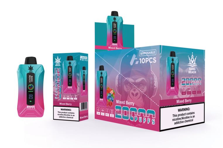Bang Box Vape Price 4N8XZ5 mišrios uogos | Bang Beach 20 000 išpūtimų išmanusis ekranas