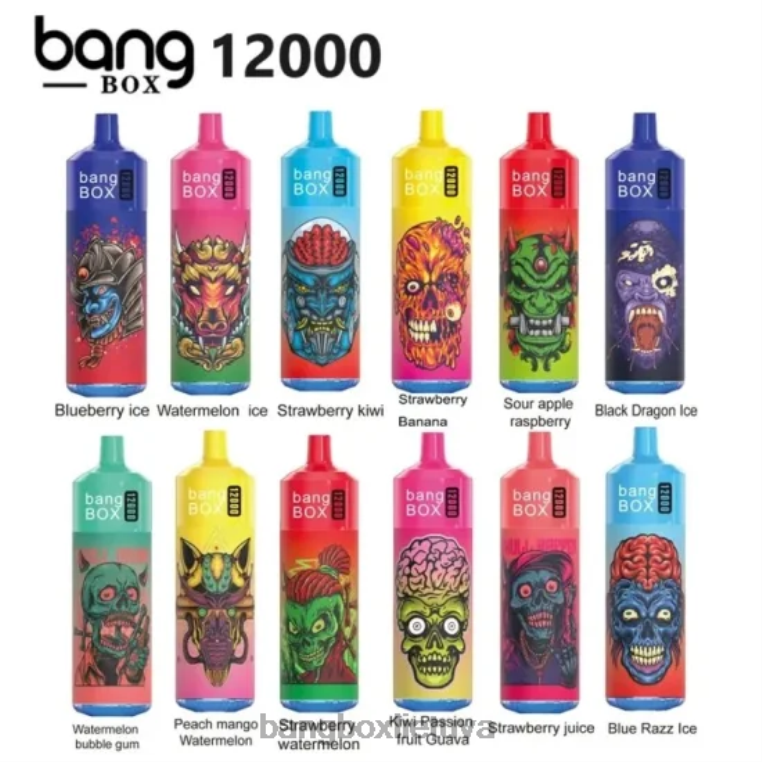 Bang Box Puffs 4N8XZ37 vienkartiniai | Bang Box 12000 pūtimų rgb lemputė
