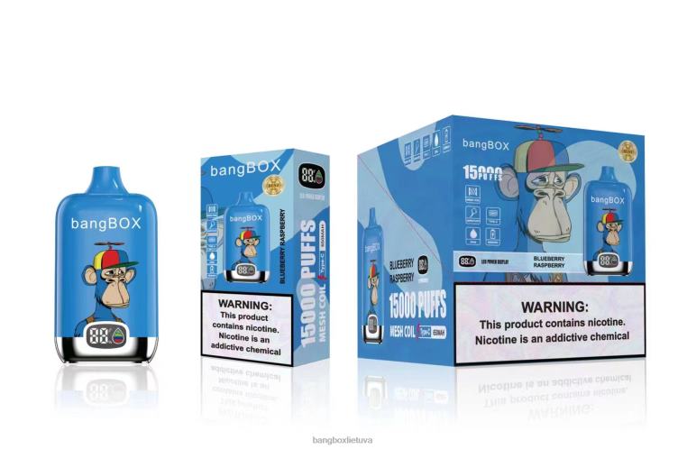 Bang Box Lietuva 4N8XZ46 mėlynių aviečių | Bang Box 15 000 įkvėpimų