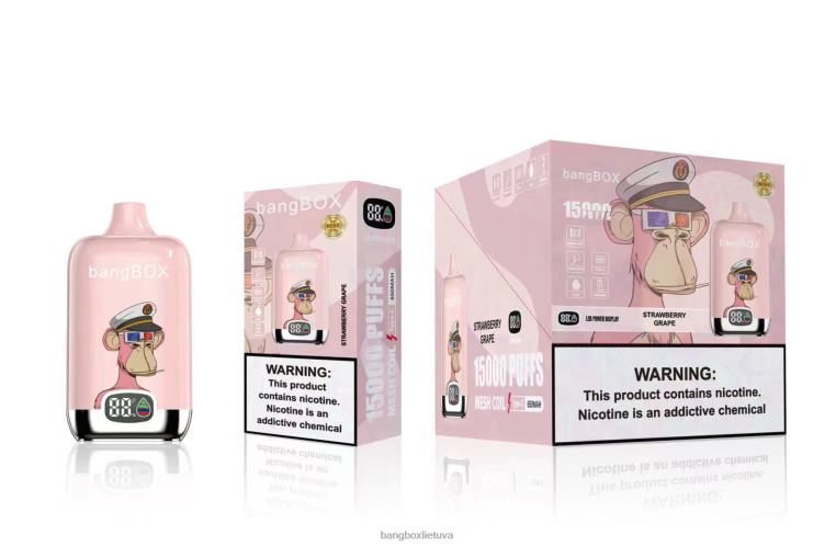 Bang Box Price 4N8XZ44 braškių vynuogių | Bang Box 15 000 įkvėpimų