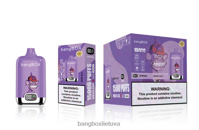 Bang Box Price 4N8XZ49 vynuogių želė | Bang Box 15 000 įkvėpimų