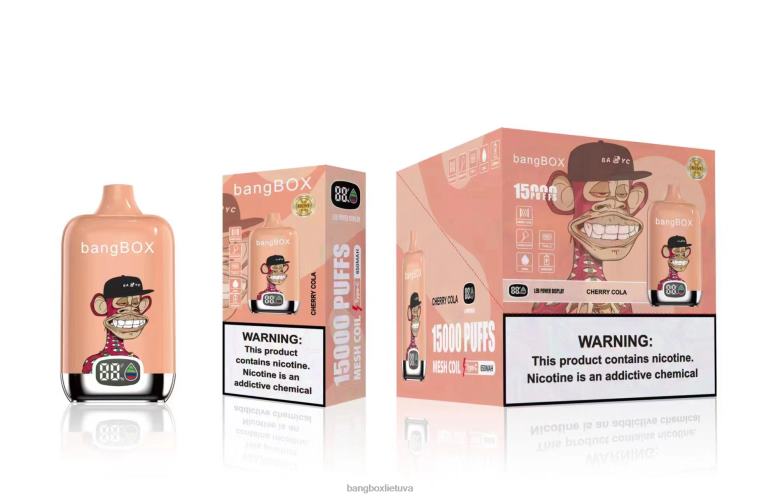 Bang Box Vape Price 4N8XZ40 vyšnių kola | Bang Box 15 000 įkvėpimų