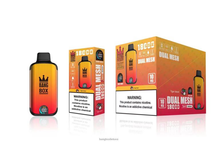 Bang Box Price 4N8XZ94 tigro kraujas | Bang Box 18000 išpūtimų