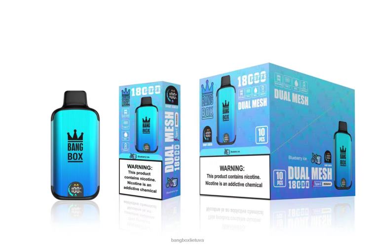 Bang Box Vape Price 4N8XZ90 mėlynių ledų | Bang Box 18000 išpūtimų