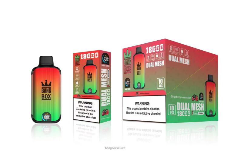 Vape Bang Box 4N8XZ88 braškinis arbūzas | Bang Box 18000 išpūtimų