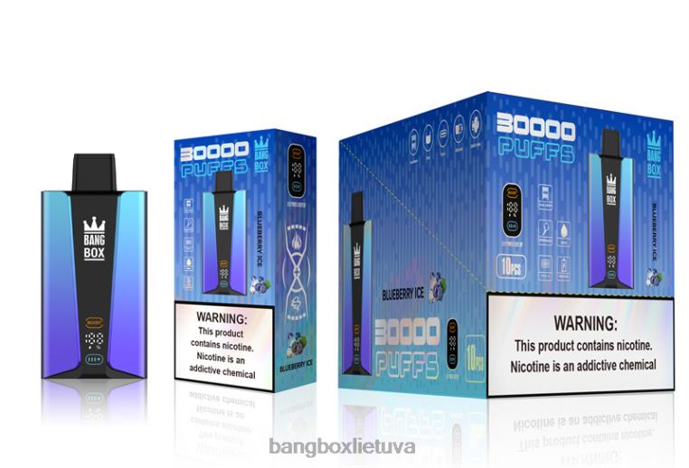 Bang Box Price 4N8XZ79 mėlynių ledų | Bang Box 30 000 pūtimų išmanusis ekranas